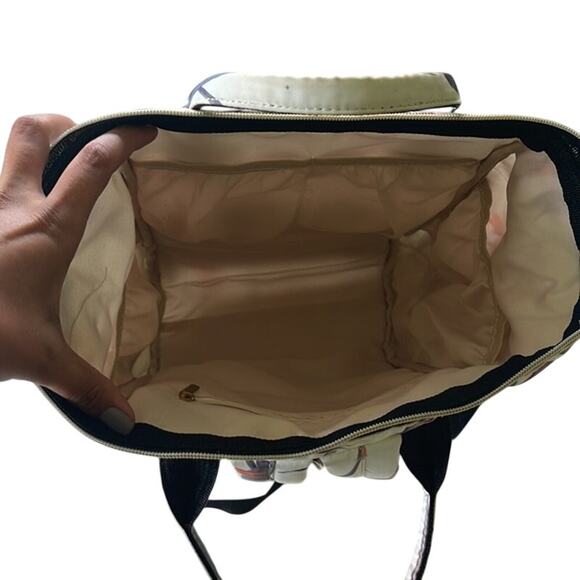 Lex Breezy Anthurium Print Diaper Bag/ Backpack - Picture 3 of 5